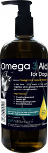 Omega 3 Aid 500ml Bottle - Front