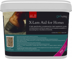 X-Lam Aid for Horses 5kg Bucket - Front